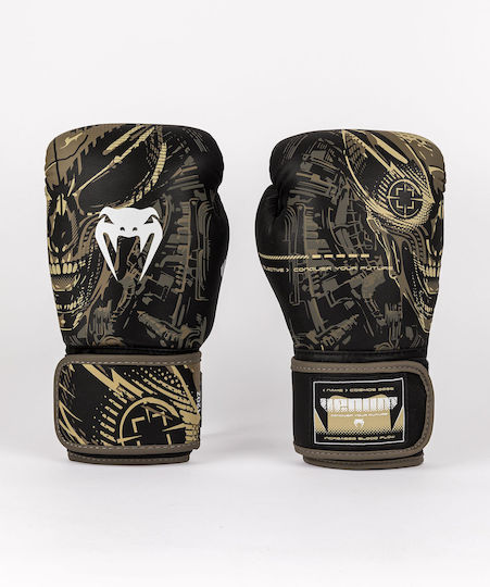 Venum Boxing Gloves for Match Black
