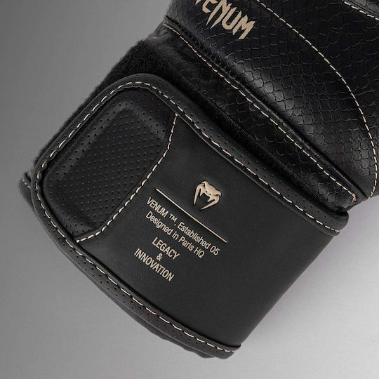 Venum Impact Evo Boxing Gloves for Match Black