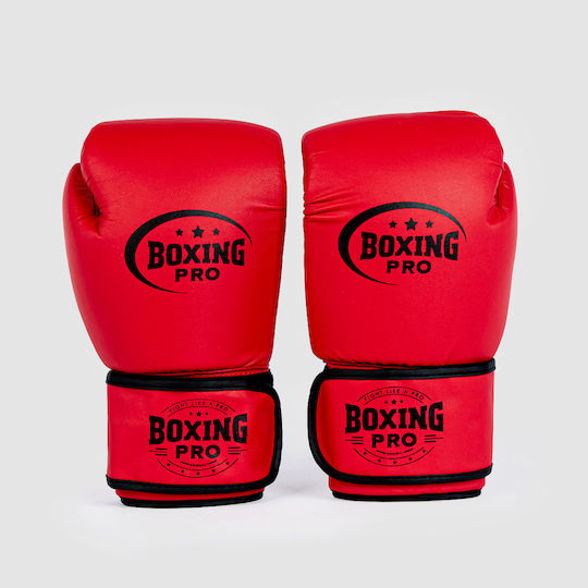 Boxing Pro Боксови Ръкавици за Състезание Червени
