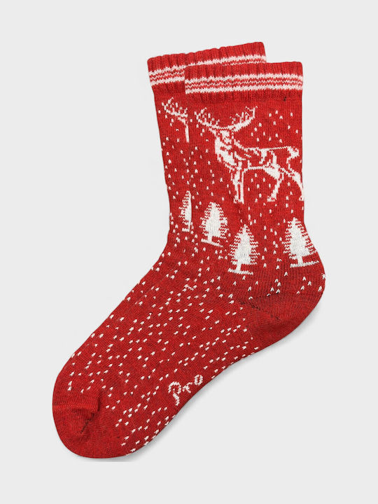 Pro Socks Γυναικείες Κάλτσες Κόκκινο
