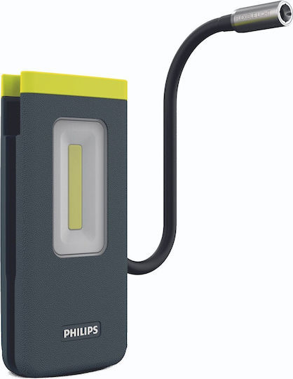 Philips Arbeitslampe Batterie LED mit einer Helligkeit von bis zu 300lm
