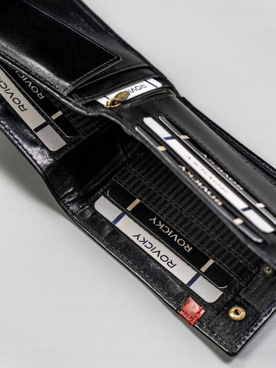 Herren Geldbörse mit RFID Schwarz