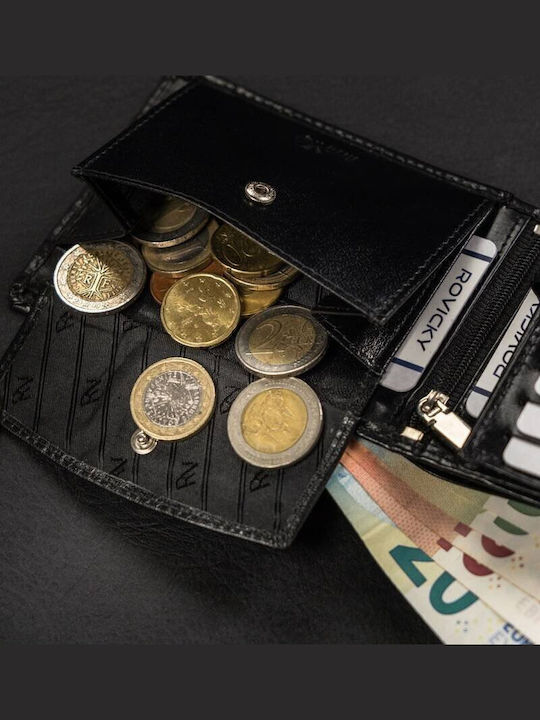 Δερμάτινο Ανδρικό Πορτοφόλι Μαύρο