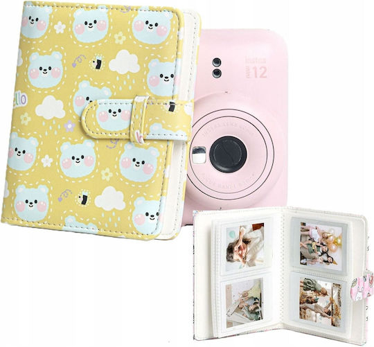 Photo Album 64x Fujifilm Instax Mini 99 41 12 40 11 Evo Liplay Link Yellow Bears