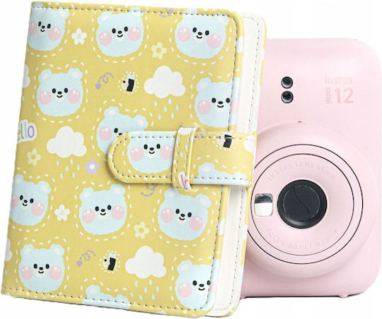 Photo Album 64x Fujifilm Instax Mini 99 41 12 40 11 Evo Liplay Link Yellow Bears
