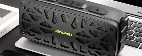 Awei Y330 Ηχείο Bluetooth 6W με Ραδιόφωνο και Διάρκεια Μπαταρίας έως 4 ώρες Μαύρο