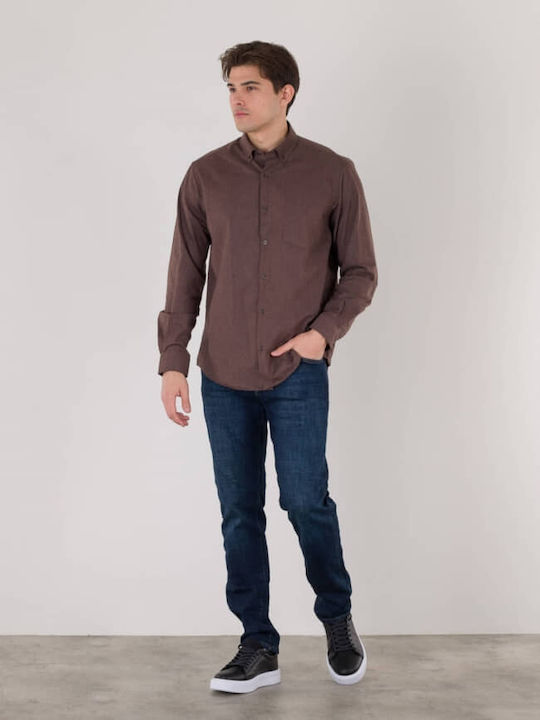 Jean Pantaloni Jeans pentru Bărbați cu Croială Slim Blue