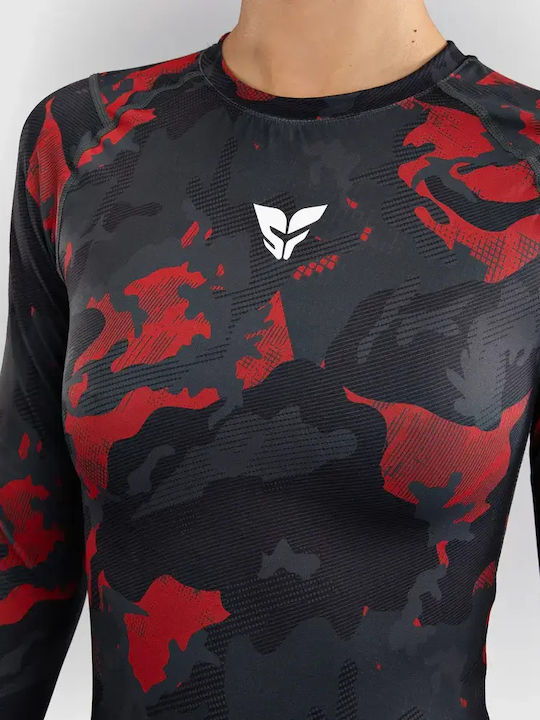 Venum Long Sleeve Shirt VENUM-05406-618 for Jiu-Jitsu Pink