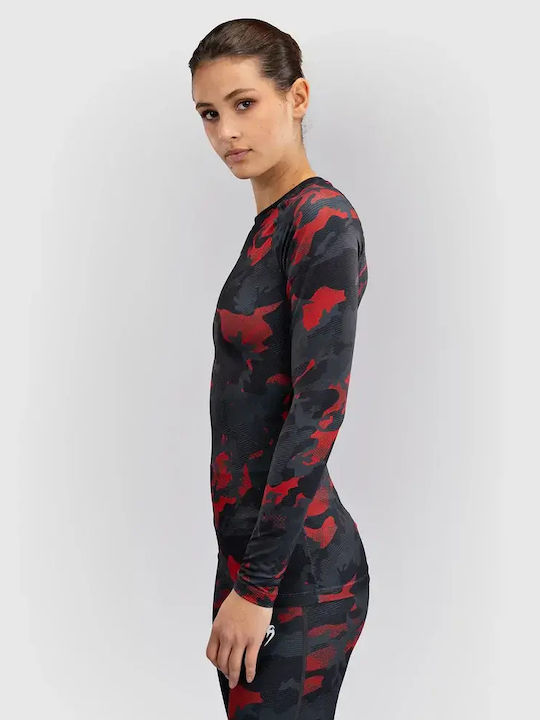 Venum Long Sleeve Shirt VENUM-05406-618 for Jiu-Jitsu Pink