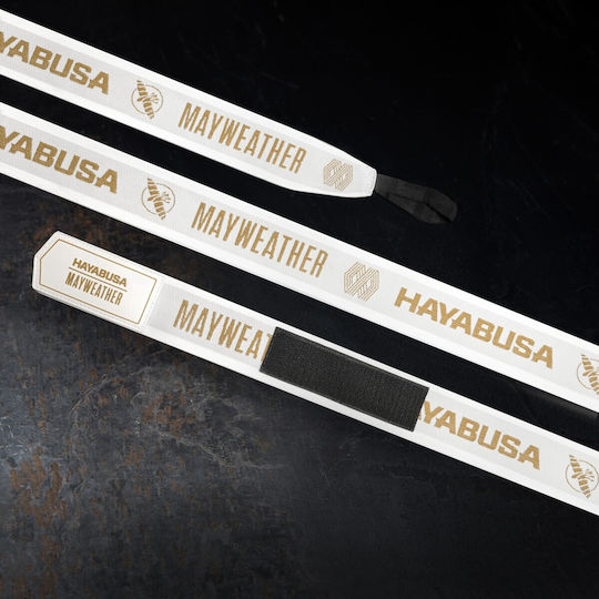 Μπαντάζ Hayabusa Mayweather 180” Deluxe Hand Wraps White Gold
