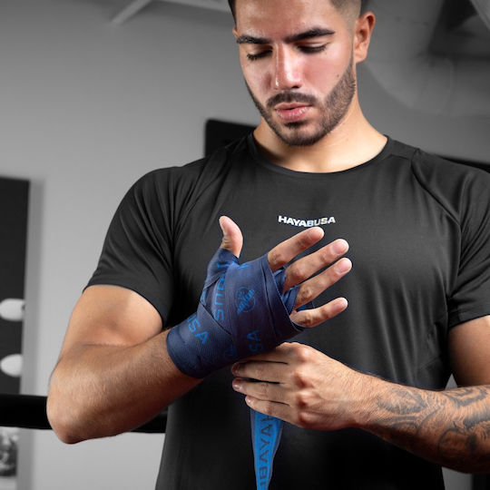 Μπαντάζ Hayabusa 180” Deluxe Hand Wraps Blue