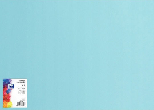 Oxford Karton Oxford A3 160g Hellblau 25 Hellblau