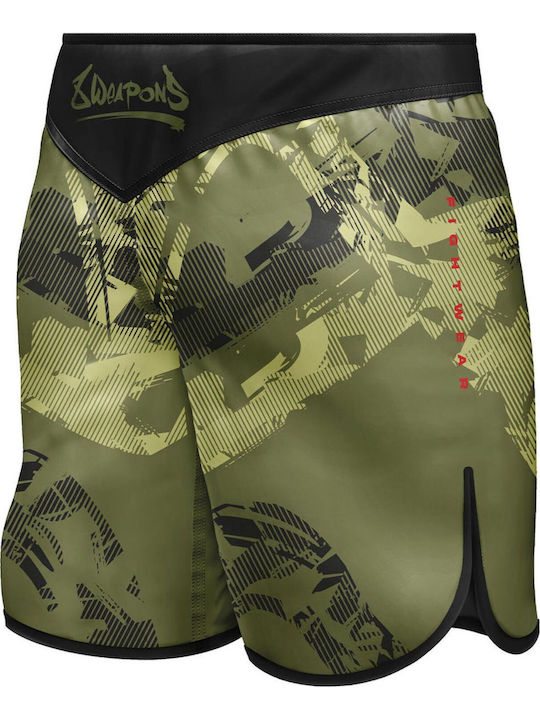 8 Weapons 8310003 MMA Shorts Black 8 Weapons 8310003 MMA Shorts Black