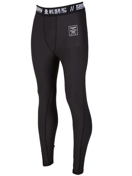 Tatami Fightwear Μακρύ Ανδρικό Κολάν Πολεμικών Τεχνών Μαύρο