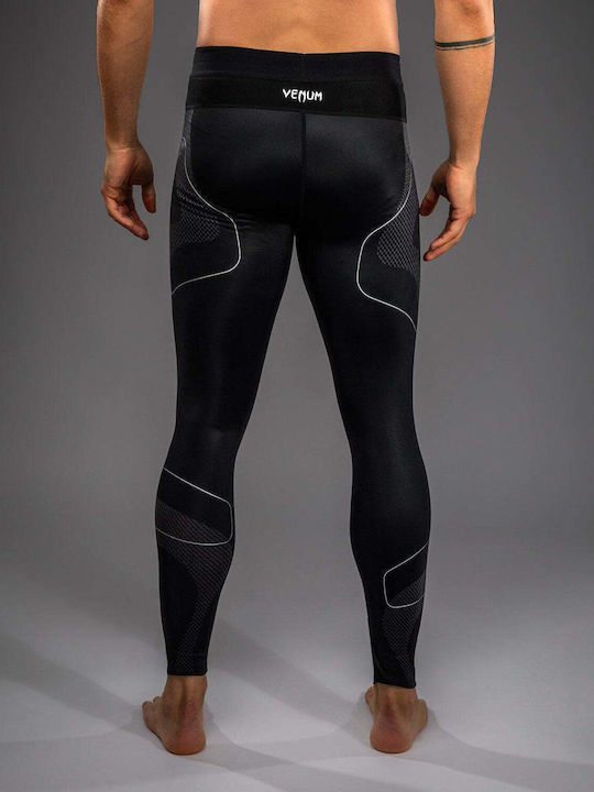 Venum Spats Long Men Martial Arts Leggings Black