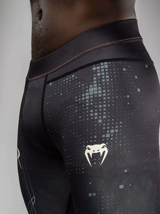 Venum Spats Long Men Martial Arts Leggings Black