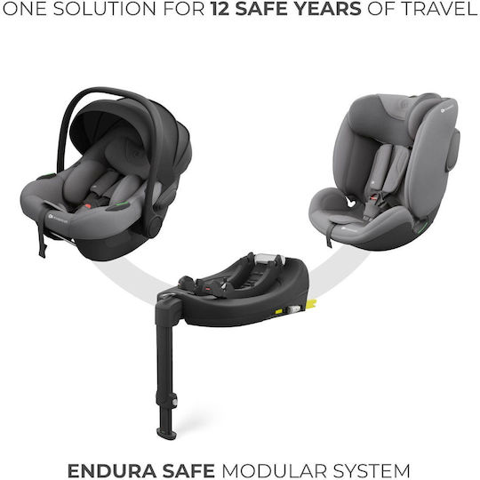 Kinderkraft I-LITE Καθισματάκι Αυτοκινήτου i-Size με Isofix Grey