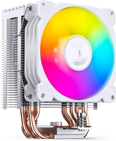 Jonsbo CR-1400E CPU Cooling Fan with ARGB for AM4/AM5/1200/115x/1700 Socket White