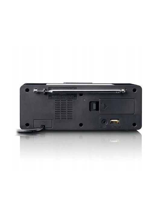 Lenco Lenco Tischuhr Digital LED Schwarz CR-540BK