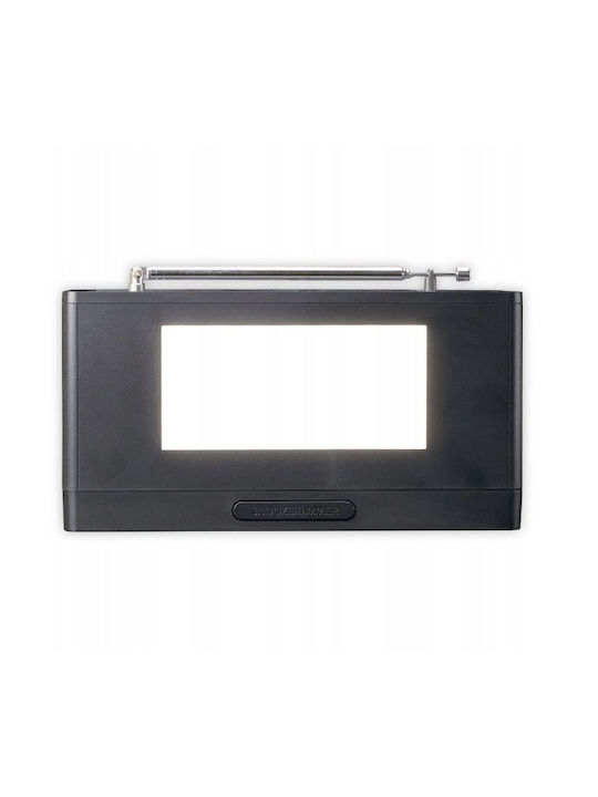 Lenco Lenco Tischuhr Digital LED Schwarz CR-540BK