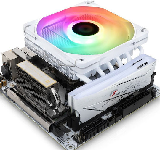Thermalright AXP120-X67 ARGB Ψύκτρα Επεξεργαστή για Socket AM4/AM5/1200/115x/1700 Λευκή