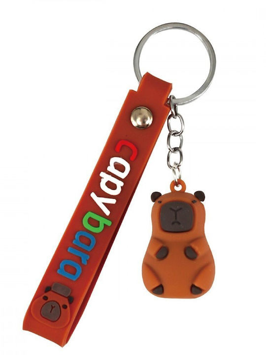 Capybara Keychains Mix Display 12 Pieces