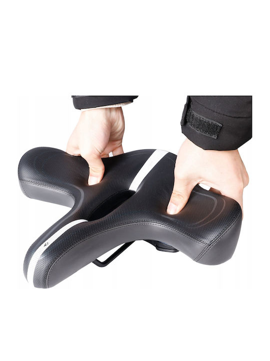 Black Bicycle Saddle City