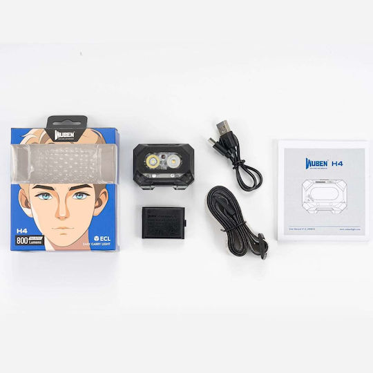 Wuben Flashlight LED Black