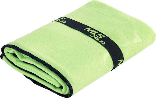 Nils Πετσέτα Microfiber Σώματος 200gr/m² Πράσινη 140x70εκ.