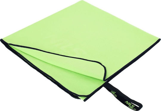 Nils Πετσέτα Microfiber Σώματος 200gr/m² Πράσινη 140x70εκ.