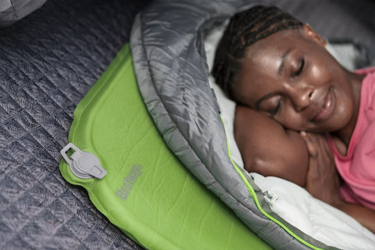 Bestway Mattress Single Camping Sleeping Mat 183x51cm Thickness 2.5cm in Green color