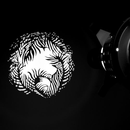Glareone Spotlight Gobo Set 3 Studioausrüstung Masken