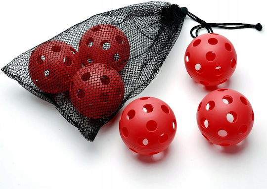 Unihockey Match Ball Red Enero 6pcs
