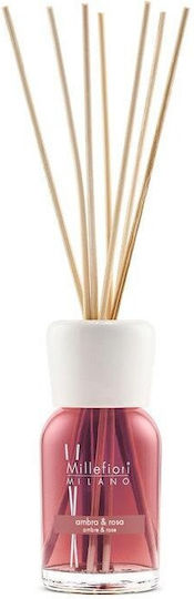 Millefiori Milano Fragrance Diffuser Amber & Rose 100 Ml