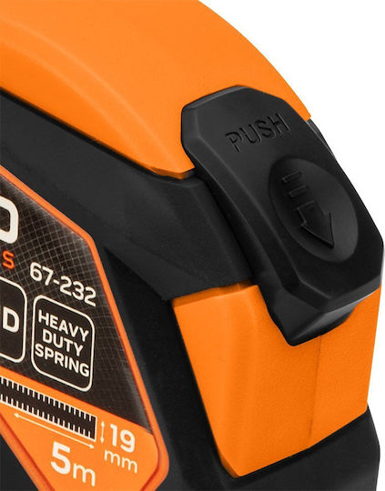 Neo Tools Maßband mit Magnet 19mm x 5m