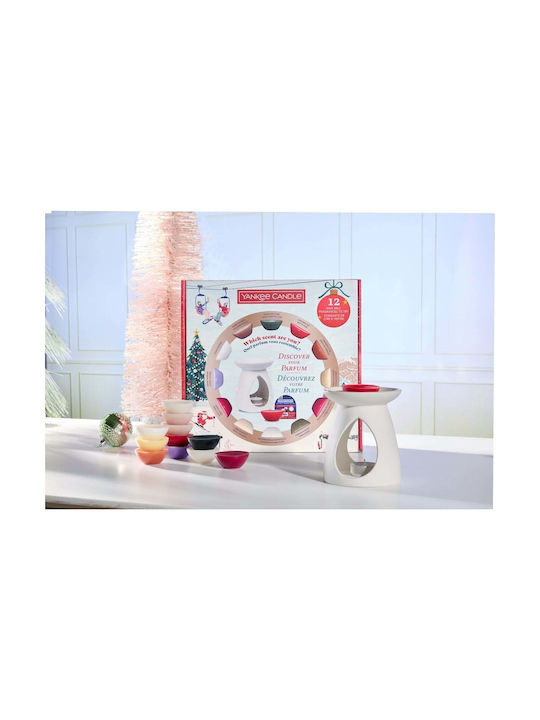 Yankee Candle Χριστουγεννιάτικο Σετ Αρωματικών Wax Melts με Άρωμα Κανέλα 12τμχ 22gr