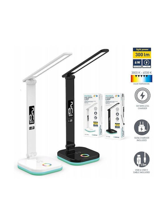 Platinet Lamp LED Φωτιστικό Γραφείου σε Λευκό Χρώμα