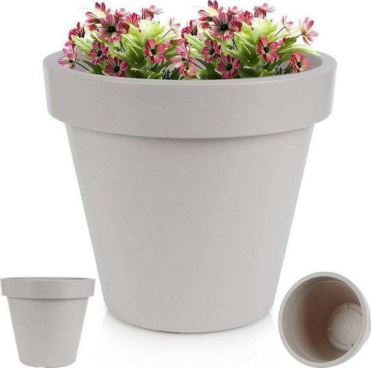 Vilde Blumentopf Kunststoff Beige Vilde Blumentopf Kunststoff Beige