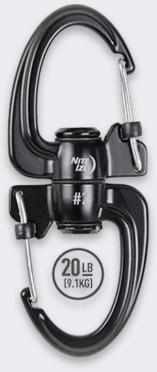Nite Ize Slidelock Carabiner 2 Black