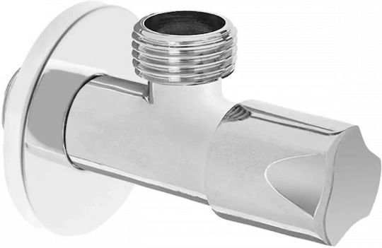 Invena Ъглов Кран 1 2x3 8 Керамична Глава