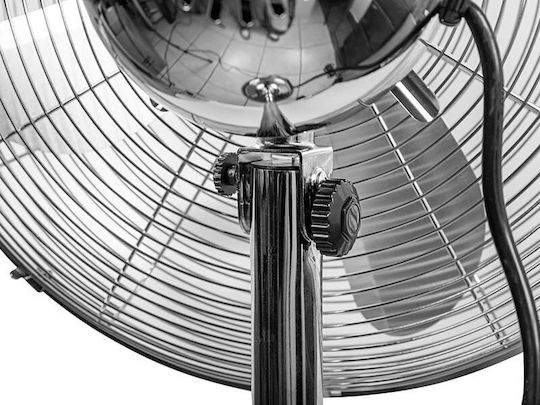Blow Ανεμιστήρας Ορθοστάτης 60W Διαμέτρου 40.64cm Ασημί