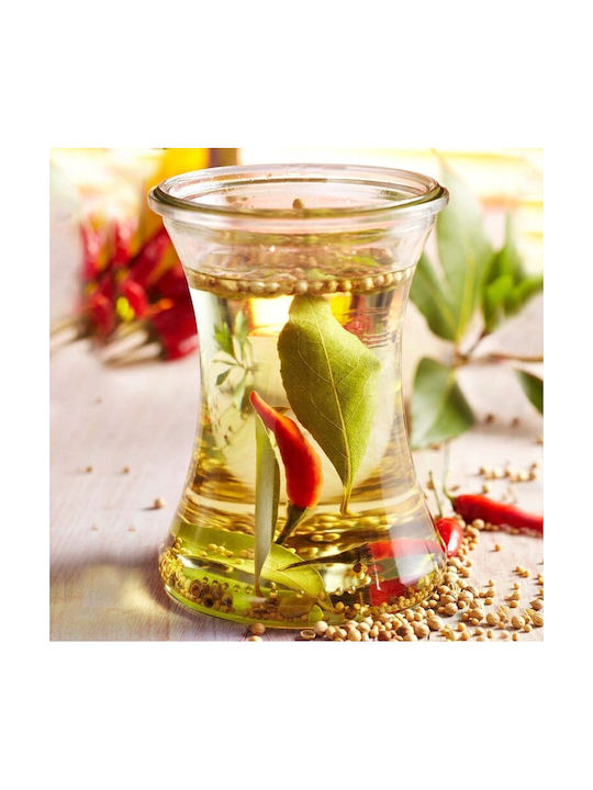 Weck Set of 6pcs Jars General Use with Lid Glass Transparent 370ml