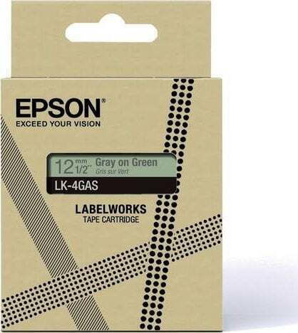 Epson Тиксо за етикетни машини 8м x 12мм в Сив цвят 1бр