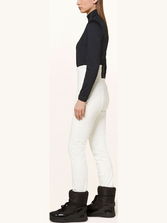8848 Altitude Women's Trousers for Ski & Snowboard Soft Shell White