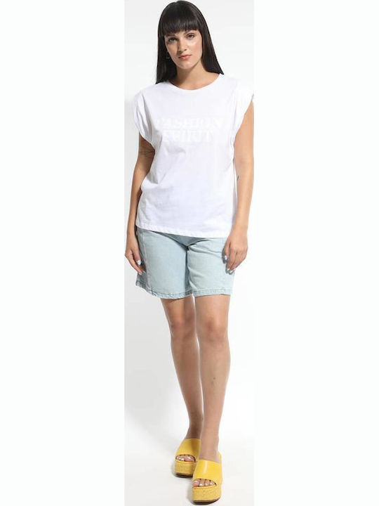 Damen Bermuda Jean Jean
