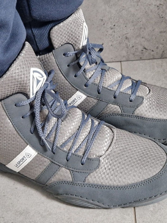 LA Sport Wrestling Shoes Gray