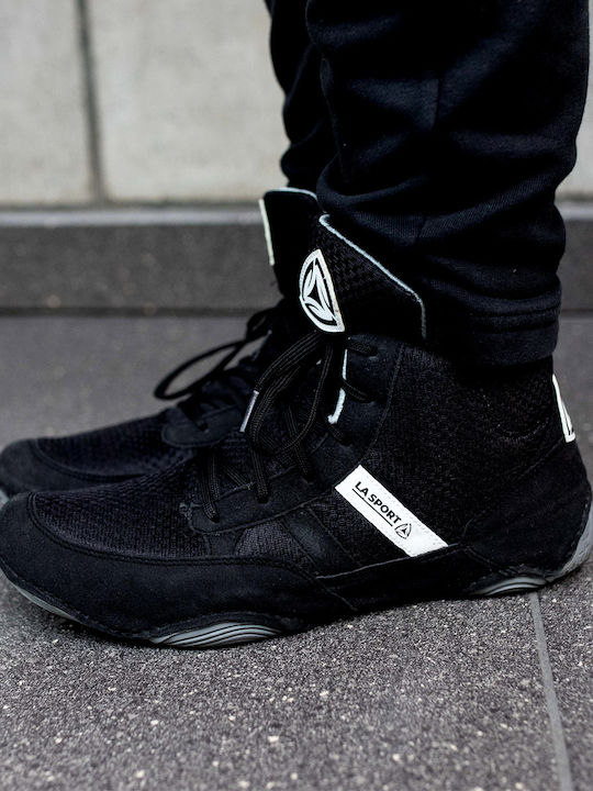 LA Sport Wrestling Shoes Black