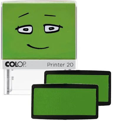 Colop Nio Replacement Ink Pad Green Retail