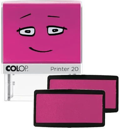Colop Nio Replacement Ink Pad Pink Retail