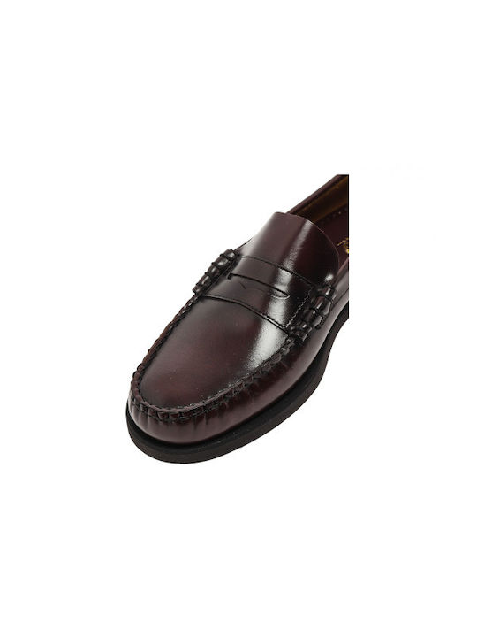 Dan Polaris Men's Moccasins Burgundy